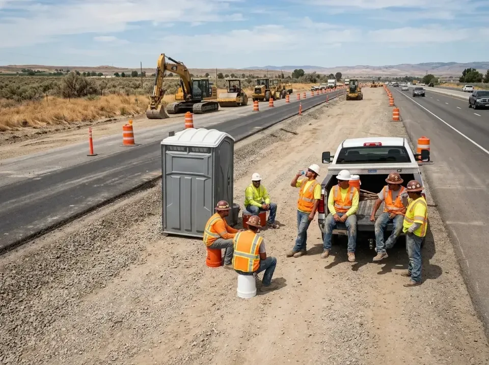 highway-road-construction-crew-007 — frequently asked questions, Porta Potty and Restroom Rentals in Larksville, PA